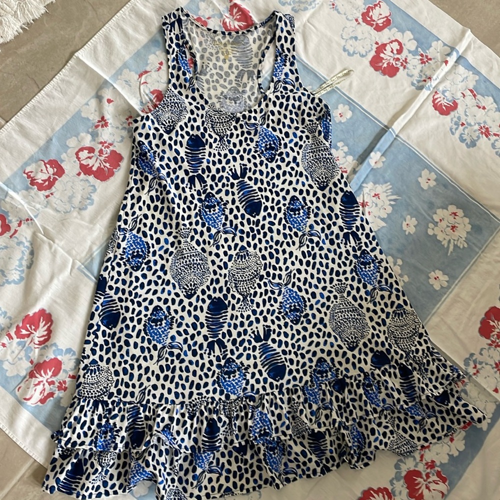 Lilly Pulitzer Racerback Tiered Hem Sundress